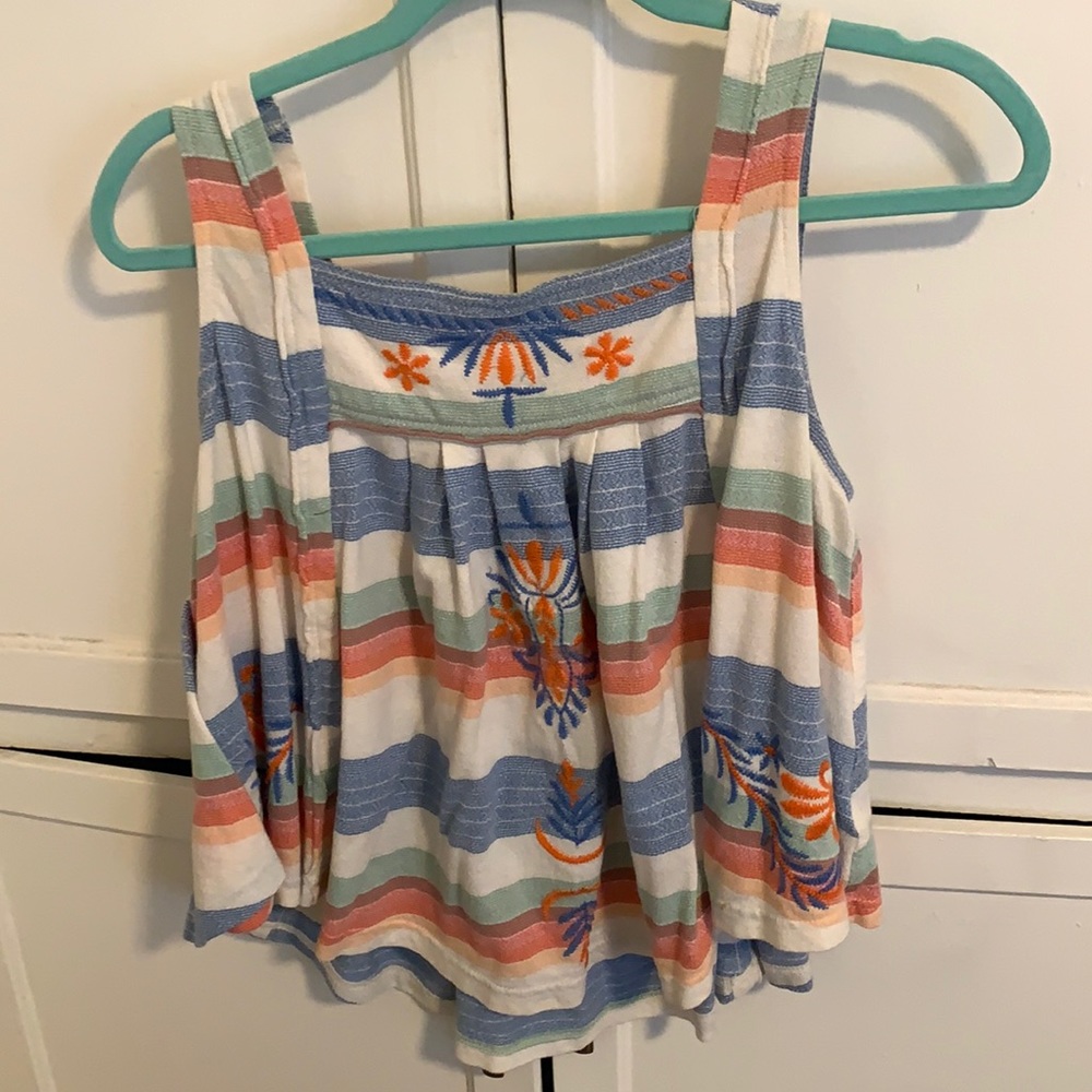 Free People Striped Tank